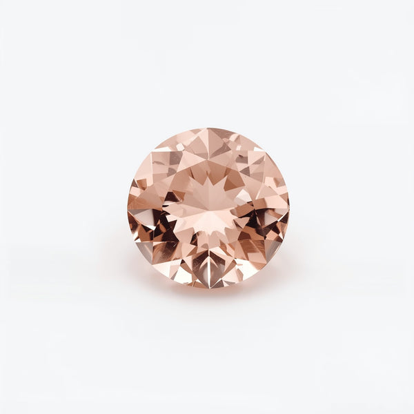 Morganite 1PC Chunky 16x16 MM Round Faceted Pink Pure Semi Precious Loose Gems