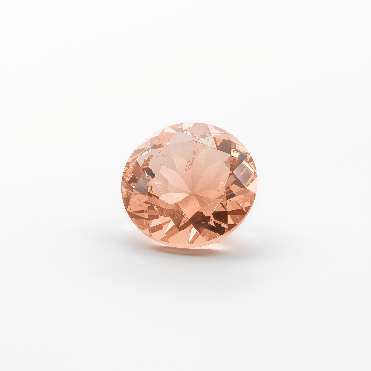 Morganite 1PC Medium 9x9 MM Round Faceted Pink Lustrous Semi Precious Loose Gemstone