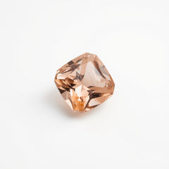 Morganite 1PC Small 8x8 MM Square Faceted Pink Luster Semi Precious Loose Gems