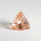 Morganite 1PC Large 11x11 MM Triangle Faceted Pink Fine Semi Precious Gems