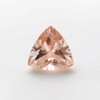 Morganite 1PC Chunky 14x14 MM Triangle Faceted Pink Genuine Semi Precious Loose Gemstones