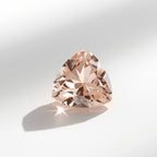 Morganite 1PC Tiny 5x5 MM Triangle Faceted Pink Sparkling Semi Precious Loose Gemstone