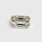 Moissanite 1PC Tiny 4x8 MM Baguette Faceted White Fiery Man Made Gems