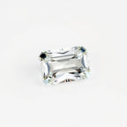 Moissanite 1PC Small 6x12 MM Baguette Faceted White Sparkling Man Made Loose Gemstone