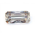 Moissanite 1PC Large 8x16 MM Baguette Faceted White Splendid Man Made Gems