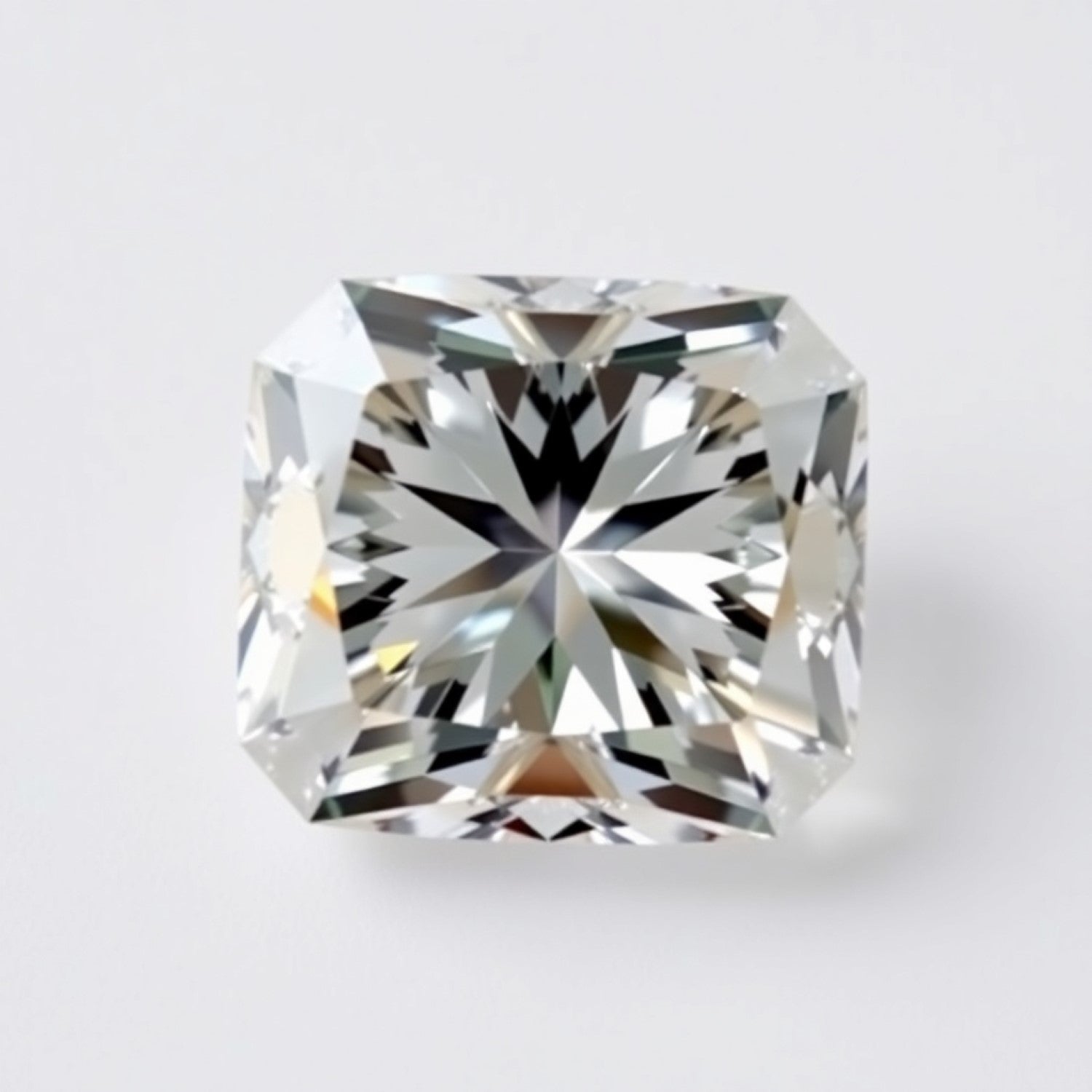 Moissanite 1PC Large 11x11 MM Cushion Faceted White Fine Man Made Loose Gemstone Imagen secundaria del producto