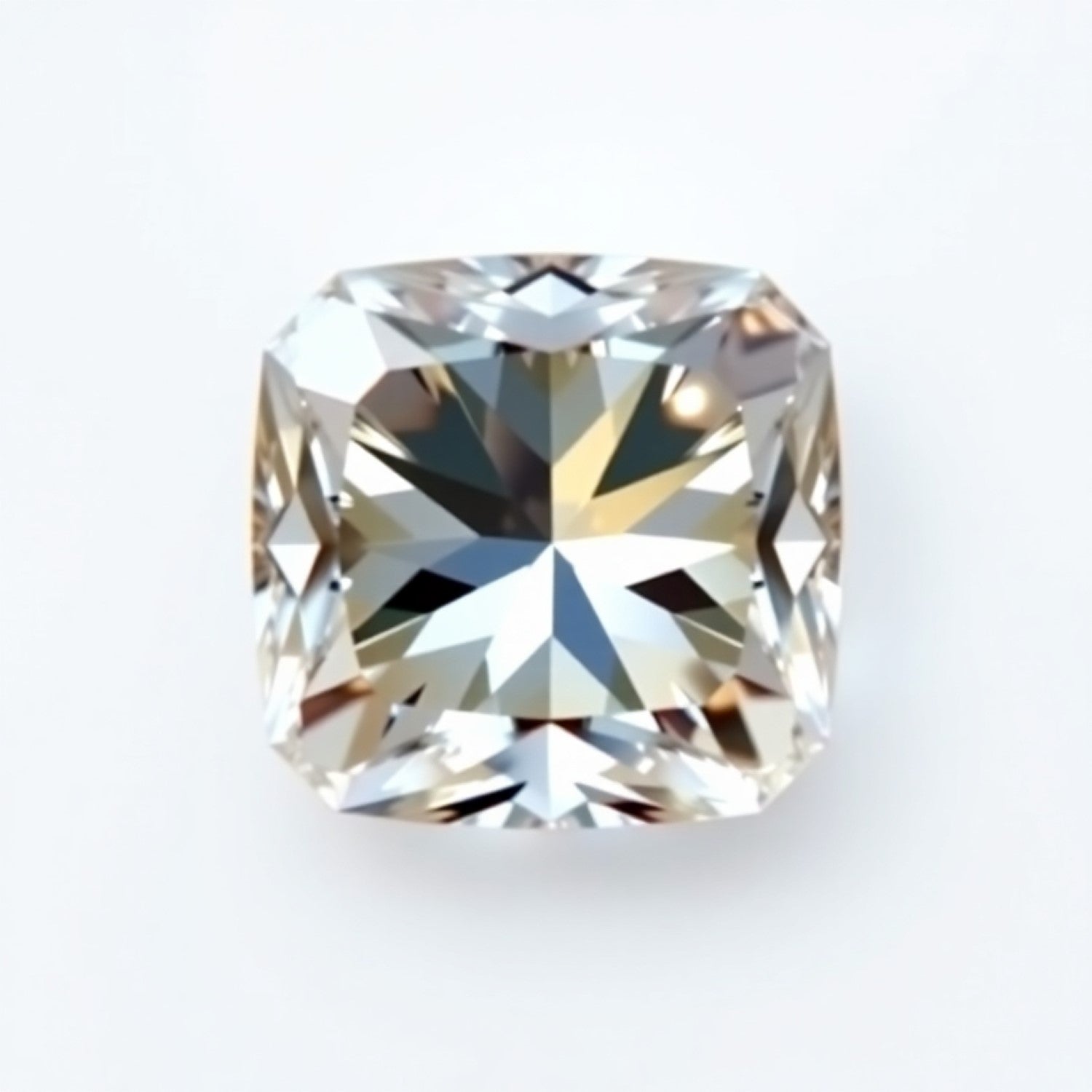 Moissanite 1PC Large 12x12 MM Cushion Faceted White High-Quality Man Made Loose Gemstones