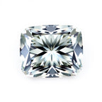 Moissanite 1PC Chunky 13x13 MM Cushion Faceted White Natural Man Made Gems