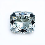 Moissanite 1PC Chunky 14x14 MM Cushion Faceted White Genuine Man Made Loose Gems