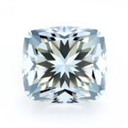 Moissanite 1PC Chunky 15x15 MM Cushion Faceted White Superior Man Made Loose Gemstone