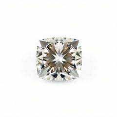 Moissanite 1PC Tiny 6x6 MM Cushion Faceted White Polished Man Made Loose Gems