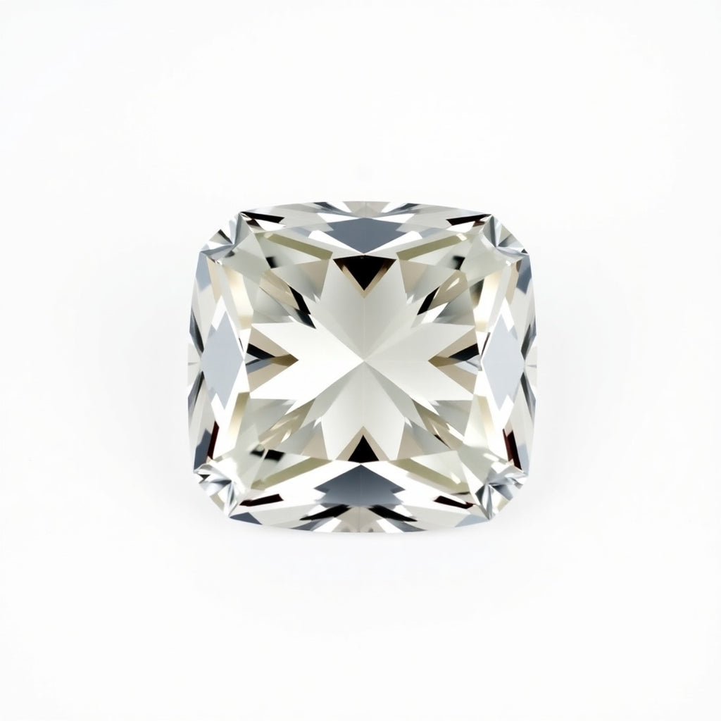 Moissanite 1PC Small 7x7 MM Cushion Faceted White Splendid Man Made Loose Gemstone