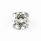 Moissanite 1PC Small 8x8 MM Cushion Faceted White Luster Man Made Loose Gemstones