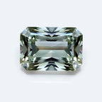 Moissanite 1PC Chunky 15x20 MM Emerald Faceted White Shine Man Made Loose Gems
