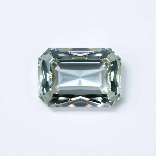 Moissanite 1PC Small 6x9 MM Emerald Faceted White Genuine Man Made Loose Gemstones