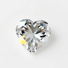 Moissanite 1PC Large 12x12 MM Heart Faceted White High-Quality Man Made Loose Gemstones
