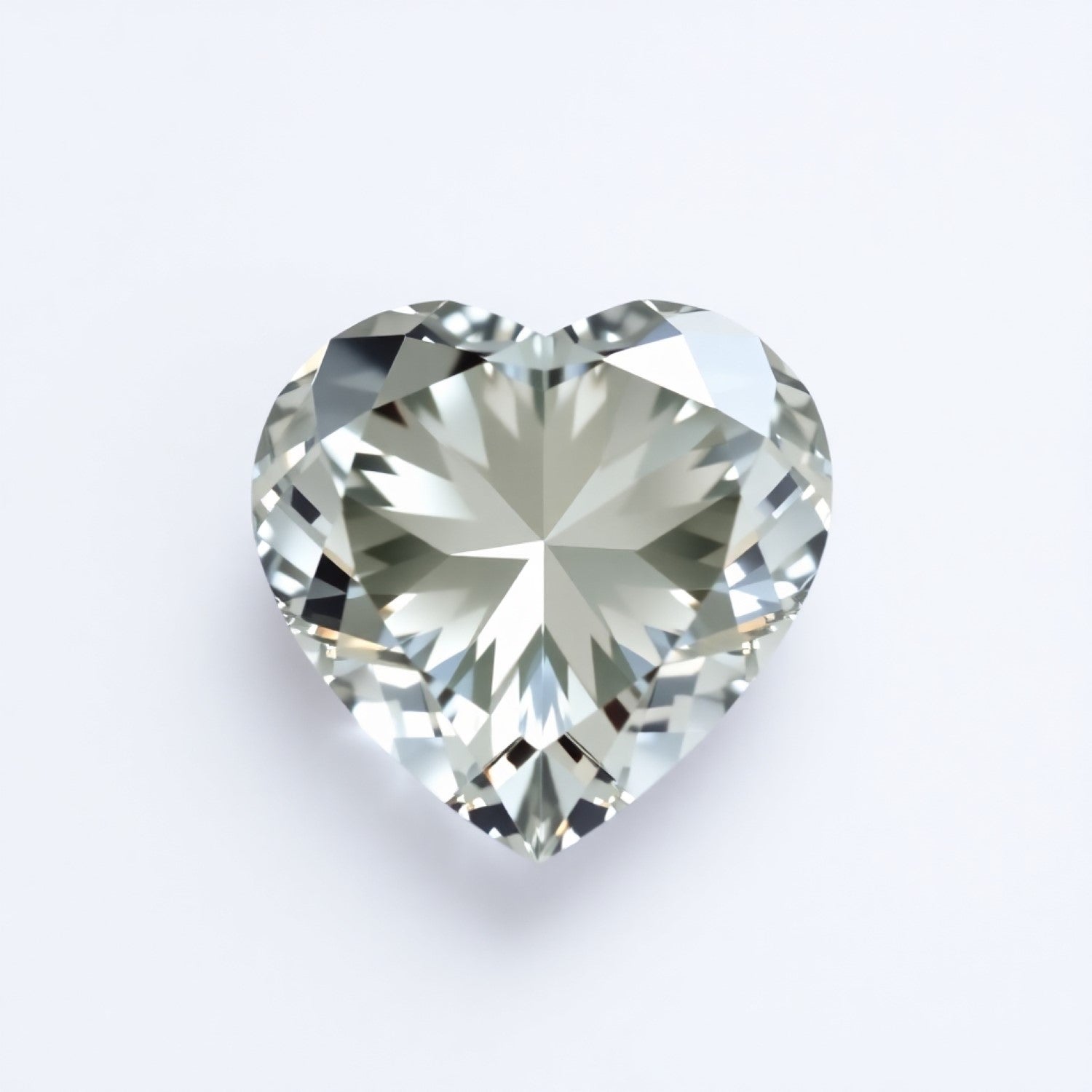 Moissanite 10PC Tiny 3x3 MM Heart Faceted White Fiery Man Made Loose Gemstone