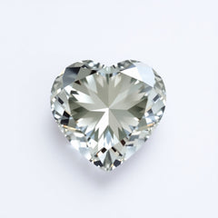 Moissanite 10PC Tiny 3x3 MM Heart Faceted White Fiery Man Made Loose Gemstone