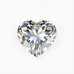 Moissanite 10PC Tiny 4x4 MM Heart Faceted White Brilliant Man Made Loose Gemstones