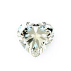 Moissanite 10PC Tiny 4x4 MM Heart Faceted White Brilliant Man Made Loose Gemstones