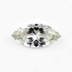 Moissanite 1PC Chunky 10x20 MM Marquise Faceted White Pure Man Made Loose Gemstones