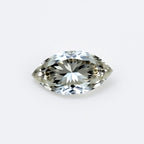 Moissanite 10PC Tiny 2x4 MM Marquise Faceted White Luster Man Made Loose Gemstones