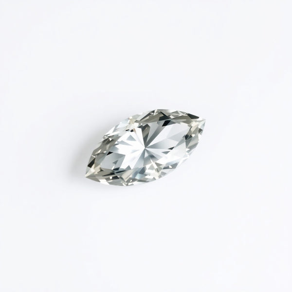 Moissanite 1PC Tiny 3x6 MM Marquise Faceted White Shine Man Made Loose Gems