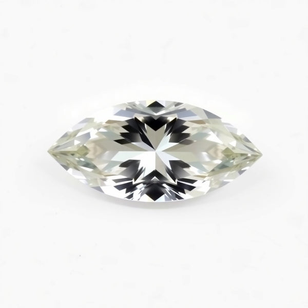Moissanite 1PC Tiny 3x6 MM Marquise Faceted White Shine Man Made Loose Gems