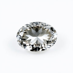 Moissanite 1PC Chunky 12x16 MM Oval Faceted White Shine Man Made Loose Gemstones