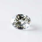 Moissanite 1PC Chunky 12x16 MM Oval Faceted White Shine Man Made Loose Gemstones