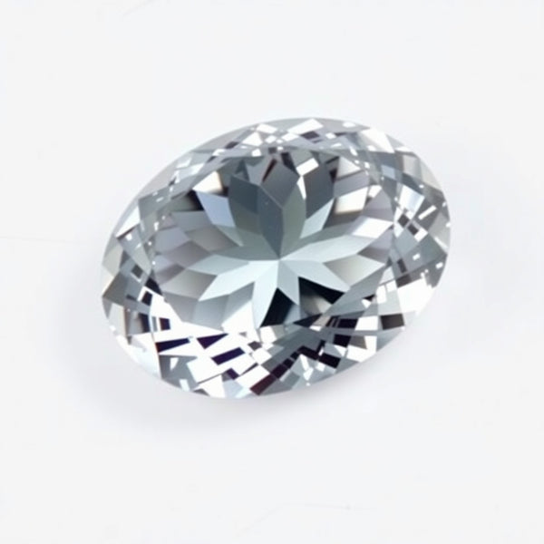 Moissanite 1PC Chunky 13x18 MM Oval Faceted White Fine Man Made Gems