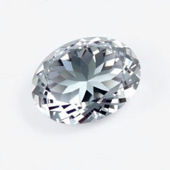 Moissanite 1PC Chunky 13x18 MM Oval Faceted White Fine Man Made Gems