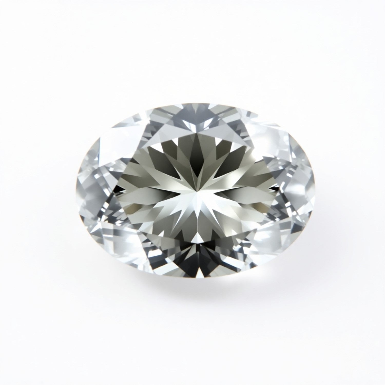 Moissanite 1PC Chunky 15x20 MM Oval Faceted White High-Quality Man Made Loose Gems