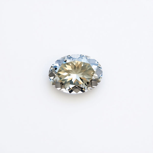 Moissanite 1PC Tiny 4x6 MM Oval Faceted White Natural Man Made Gems