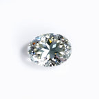 Moissanite 1PC Tiny 5x7 MM Oval Faceted White Genuine Man Made Loose Gems