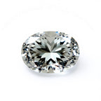 Moissanite 1PC Small 6x8 MM Oval Faceted White Superior Man Made Loose Gemstone