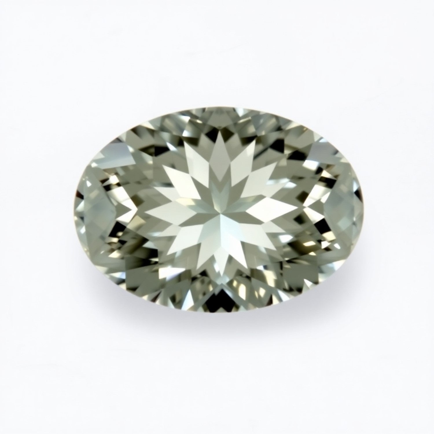 Moissanite 1PC Small 6x9 MM Oval Faceted White Pure Man Made Loose Gemstones