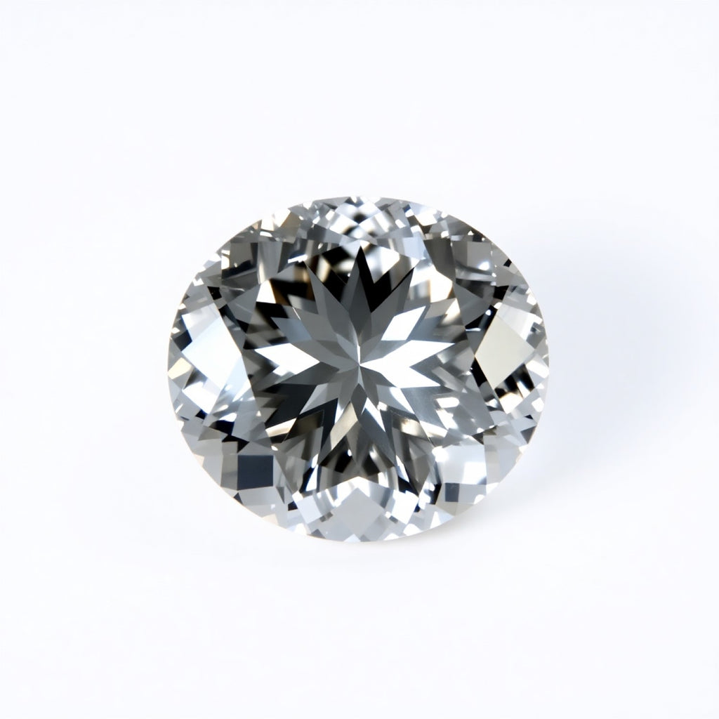 Moissanite 1PC Medium 7x10 MM Oval Faceted White Brilliant Man Made Loose Gems