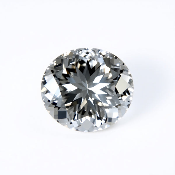 Moissanite 1PC Medium 7x10 MM Oval Faceted White Brilliant Man Made Loose Gems