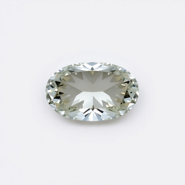 Moissanite 1PC Medium 8x10 MM Oval Faceted White Sparkling Man Made Loose Gemstone