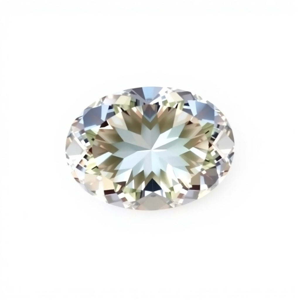 Moissanite 1PC Large 9x11 MM Oval Faceted White Polished Man Made Loose Gemstones