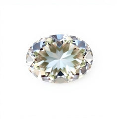 Moissanite 1PC Large 9x11 MM Oval Faceted White Polished Man Made Loose Gemstones