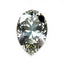 Moissanite 1PC Large 10x14 MM Pear Faceted White Sparkling Man Made Gems
