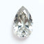 Moissanite 1PC Chunky 12x16 MM Pear Faceted White Polished Man Made Loose Gems