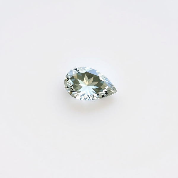 Moissanite 1PC Small 6x9 MM Pear Faceted White High-Quality Man Made Loose Gems