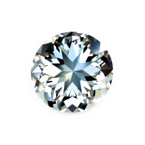 Moissanite 1PC Large 10x10 MM Round Faceted White Shine Man Made Loose Gems