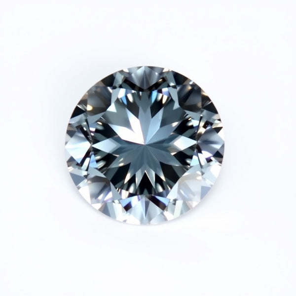 Moissanite 1PC Chunky 14x14 MM Round Faceted White Genuine Man Made Loose Gems
