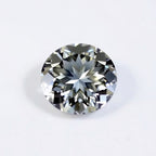 Moissanite 1PC Chunky 15x15 MM Round Faceted White Superior Man Made Loose Gemstone