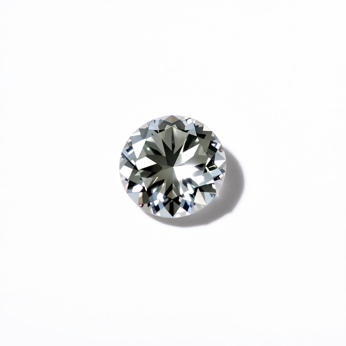 Moissanite 10PC Tiny 3x3 MM Round Faceted White Fiery Man Made Loose Gemstone