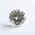 Moissanite 1PC Small 8x8 MM Round Faceted White Luster Man Made Loose Gemstones